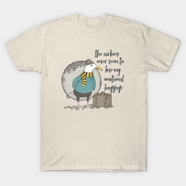 Emotional Baggage T-Shirt by yaywow